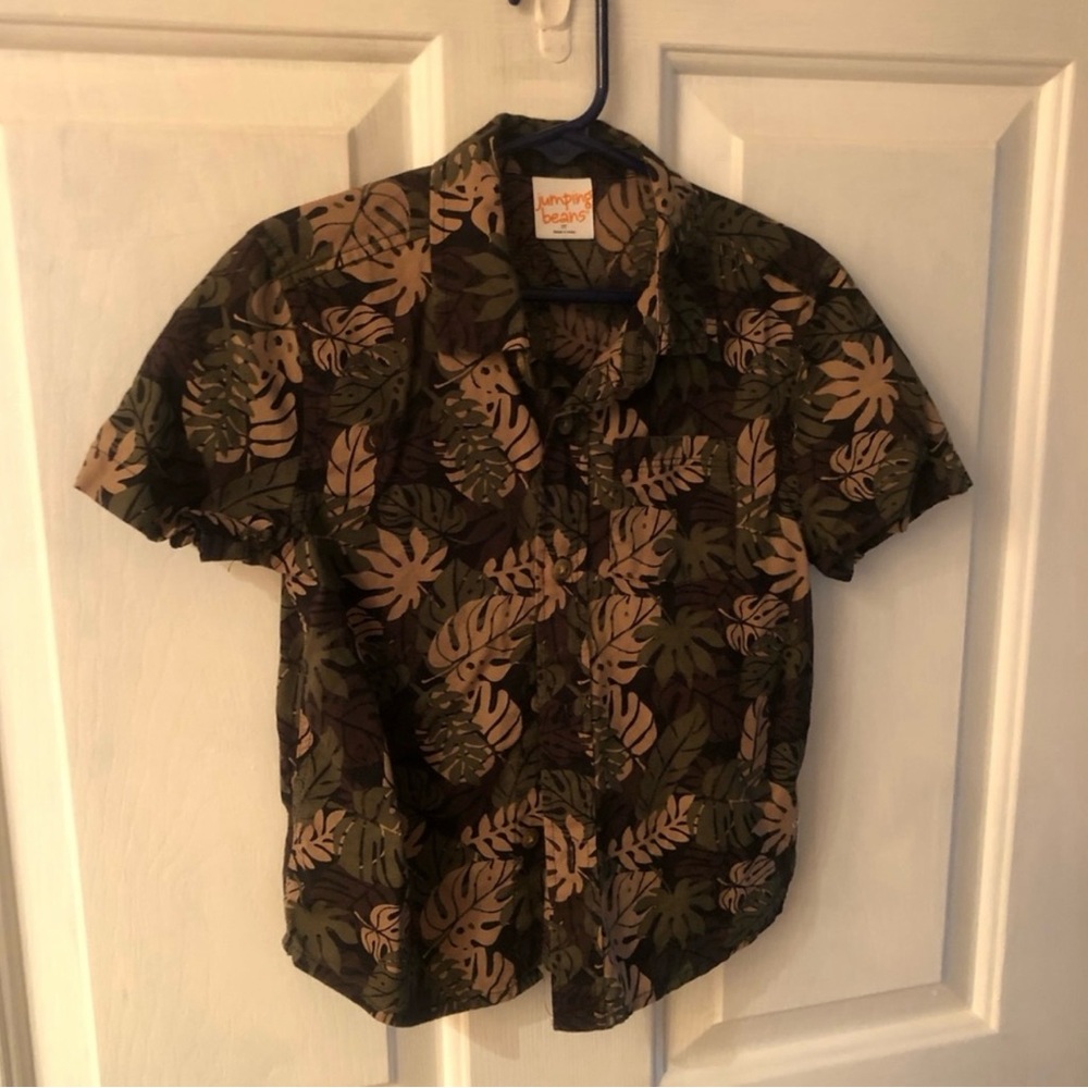 Tropical Camo toddler shirt size 3T in great condition